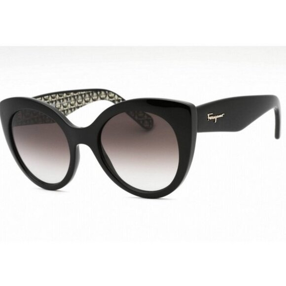 SALVATORE FERRAGAMO SF964S-001-50 Sunglasses Size 50mm 145mm 21 black SUNGLASS